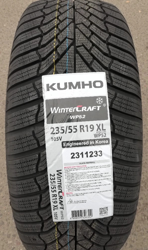 KUMHO WINTERCRAFT WP52 195/55R16